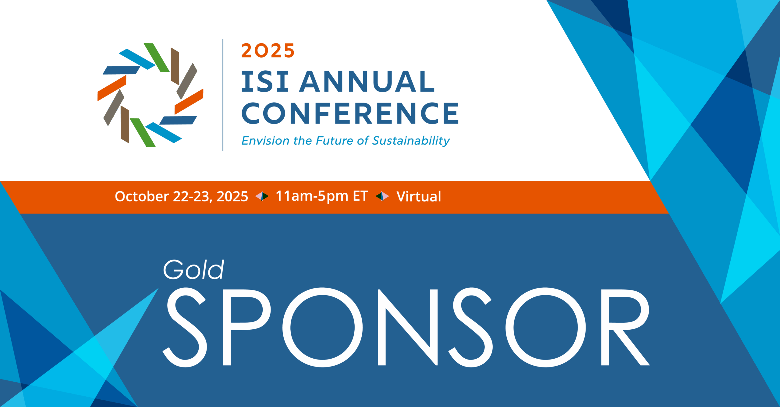 2025 Annual Conference Gold Sponsor– Institute for Sustainable Infrastructure